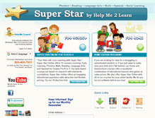 Tablet Screenshot of helpme2learn.com